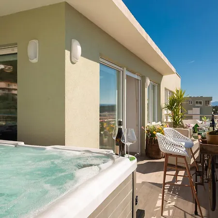 Apartment Luxury Penthouse With Jacuzzi, Panoramic View Makarska