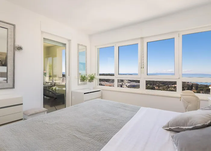 דירה Luxury Penthouse With Jacuzzi, Panoramic View