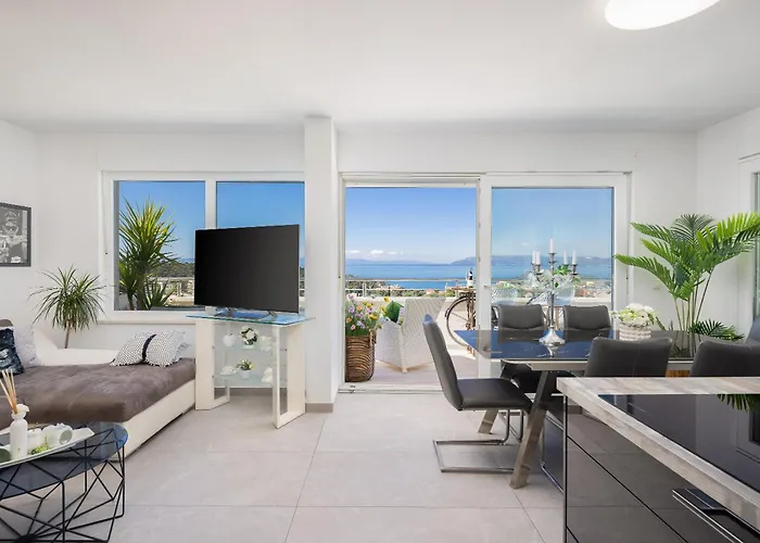 Luxury Penthouse With Jacuzzi, Panoramic View Daire